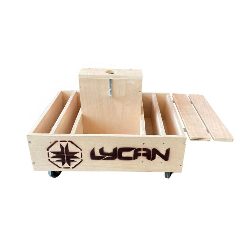 POWER BOX CARRO DE MADERA