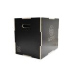 CAJA DE MADERA CON COBERTURA ANTI-DESLIZANTE