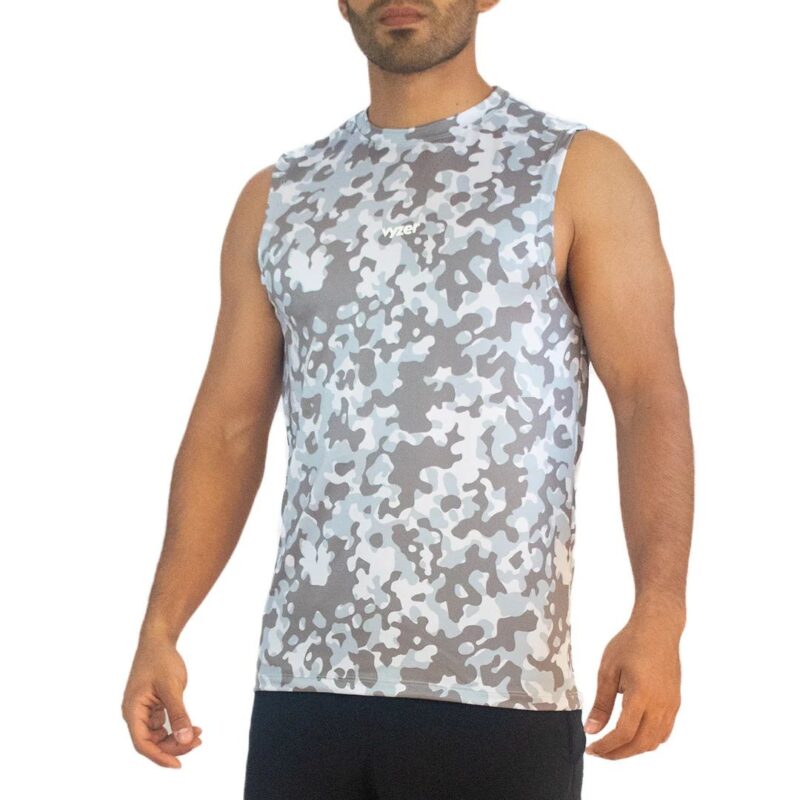 TANK DE ENTRENAMIENTO - Camo Gris