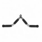 AGARRE PARA POLEA - BARRA EN FORMA DE V CON MANGO PARA TRÍCEPS-Photoroom