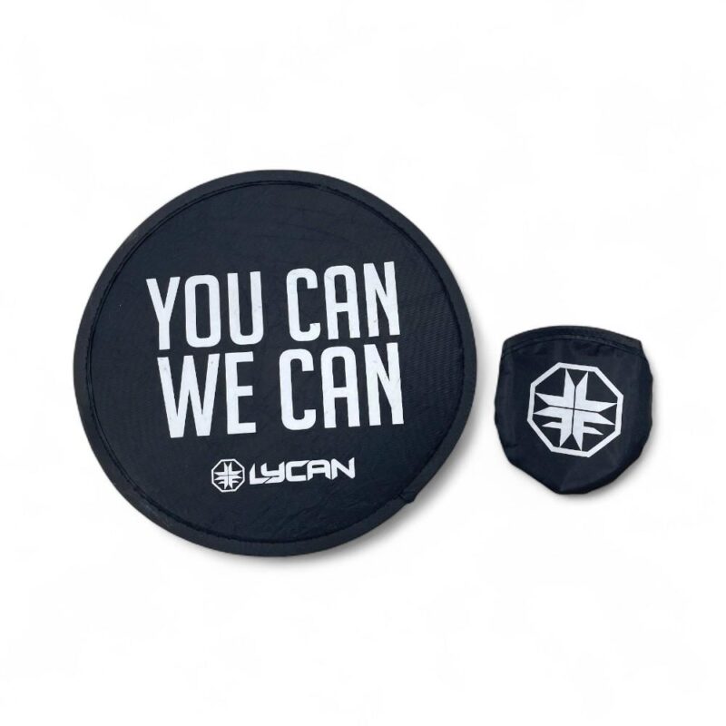 FRISBEE PLEGABLE NEGRO LYCAN